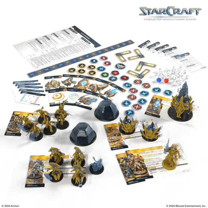 Starcraft: Miniatures Game - Founders Edition - Protoss Starter Set (EN) - Archon Studio - Miniature Games