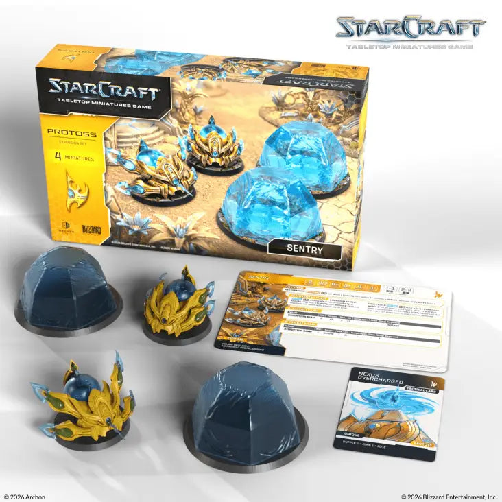 Starcraft: Miniatures Game - Protoss - Sentry (EN) - Archon Studio - Miniature Games