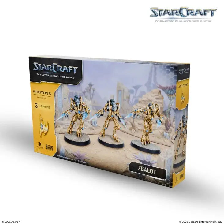 Starcraft: Miniatures Game - Protoss - Zealot (EN) - Archon Studio - Miniature Games