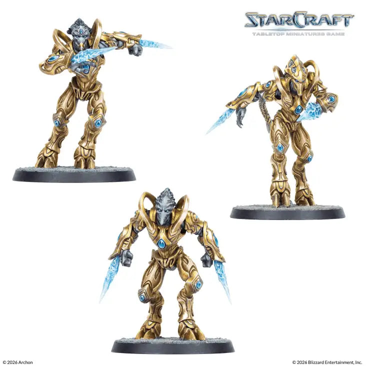 Starcraft: Miniatures Game - Protoss - Zealot (EN) - Archon Studio - Miniature Games