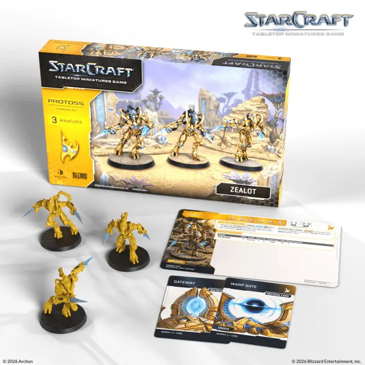 Starcraft: Miniatures Game - Protoss - Zealot (EN) - Archon Studio - Miniature Games