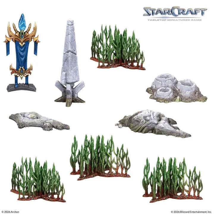 Starcraft: Miniatures Game - Terrain - Lost Temple (EN) - Archon Studio - Miniature Games
