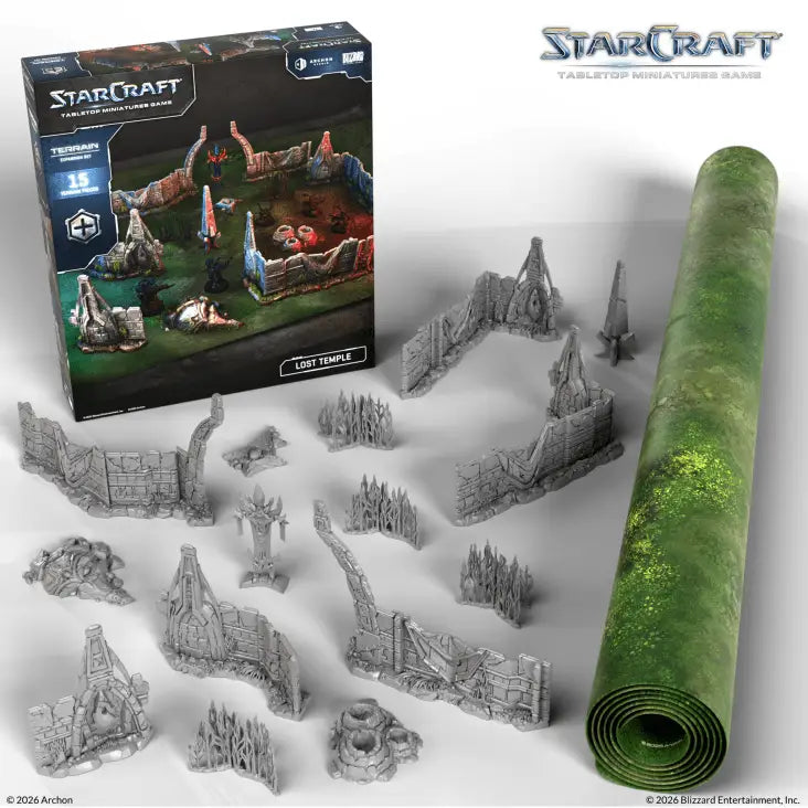 Starcraft: Miniatures Game - Terrain - Lost Temple (EN) - Archon Studio - Miniature Games