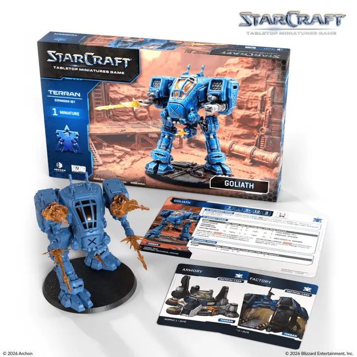 Starcraft: Miniatures Game - Terran - Goliath (EN) - Archon Studio - Miniature Games