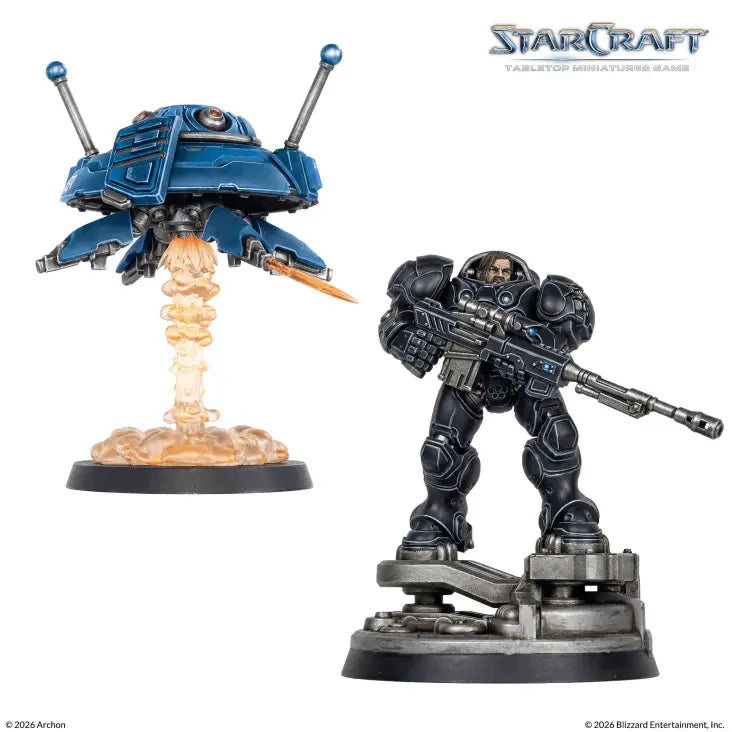Starcraft: Miniatures Game - Terran - Hero - Jim Raynor (EN) - Archon Studio - Miniature Games