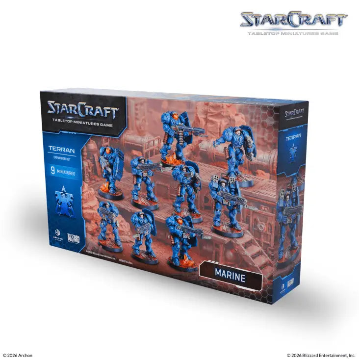 Starcraft: Miniatures Game - Terran - Marine (EN) - Archon Studio - Miniature Games