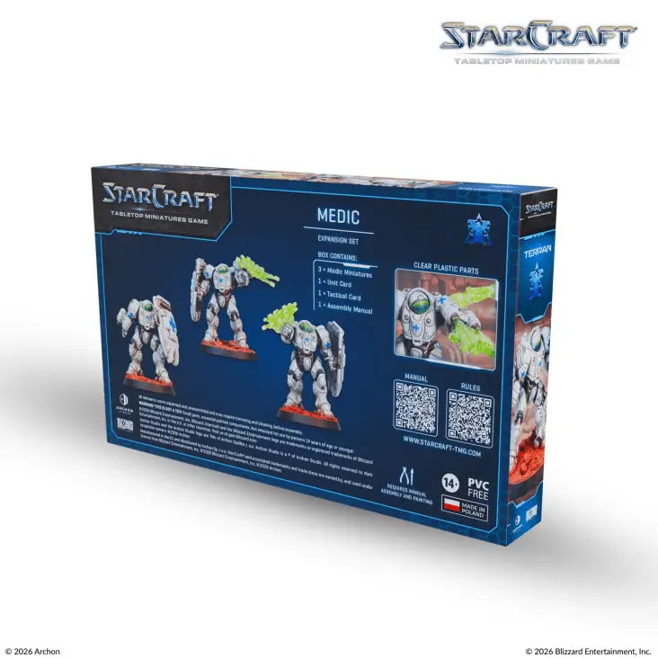 Starcraft: Miniatures Game - Terran - Medic (EN) - Archon Studio - Miniature Games