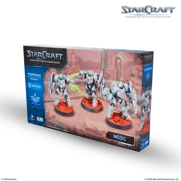 Starcraft: Miniatures Game - Terran - Medic (EN) - Archon Studio - Miniature Games