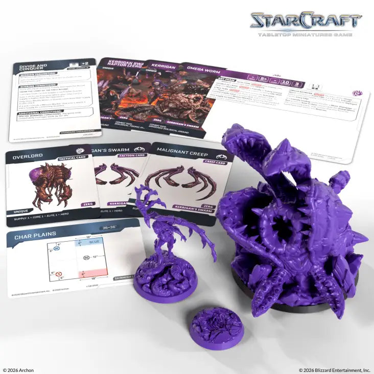 Starcraft: Miniatures Game - Zerg - Hero - Primal Kerrigan (EN) - Archon Studio - Miniature Games