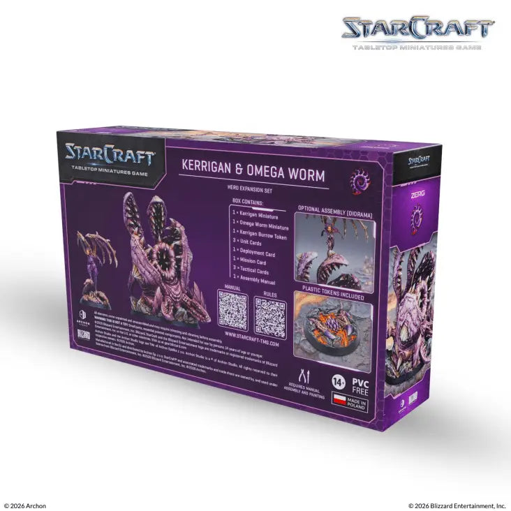 Starcraft: Miniatures Game - Zerg - Hero - Primal Kerrigan (EN) - Archon Studio - Miniature Games