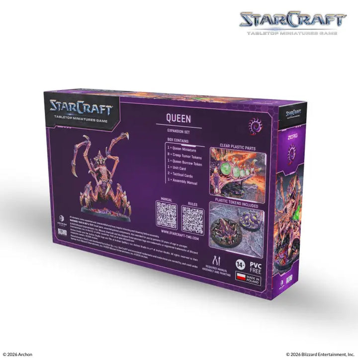Starcraft: Miniatures Game - Zerg - Queen (EN) - Archon Studio - Miniature Games