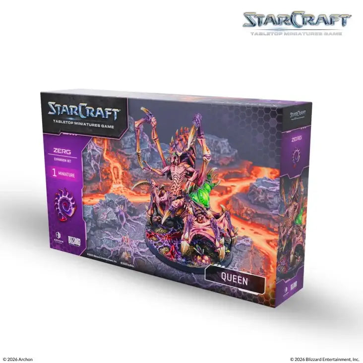 Starcraft: Miniatures Game - Zerg - Queen (EN) - Archon Studio - Miniature Games