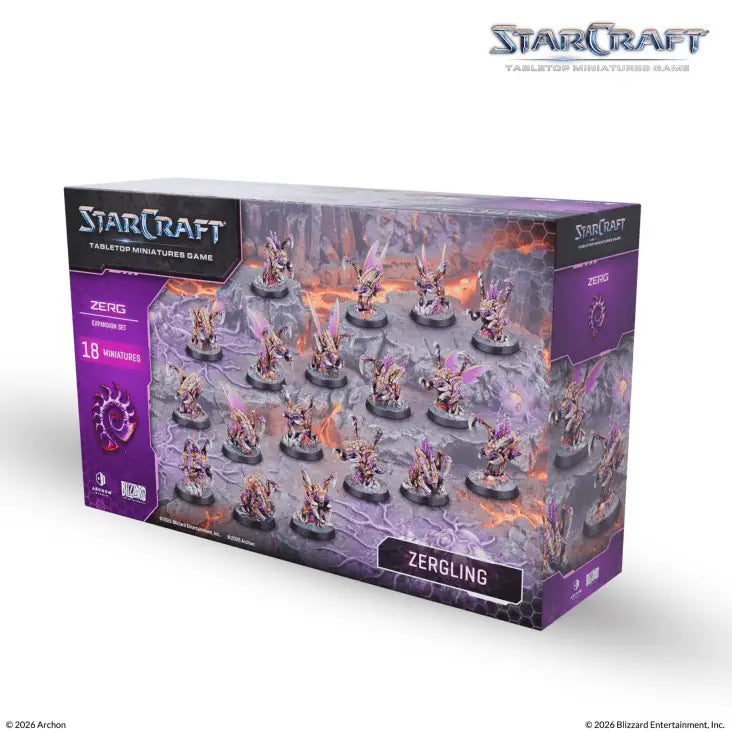Starcraft: Miniatures Game - Zerg - Zergling (EN) - Archon Studio - Miniature Games