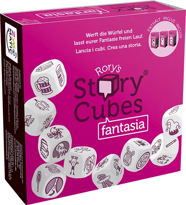 Story Cubes: Fantasia (DE/EN/FR/IT) - Zygomatic - Board Games