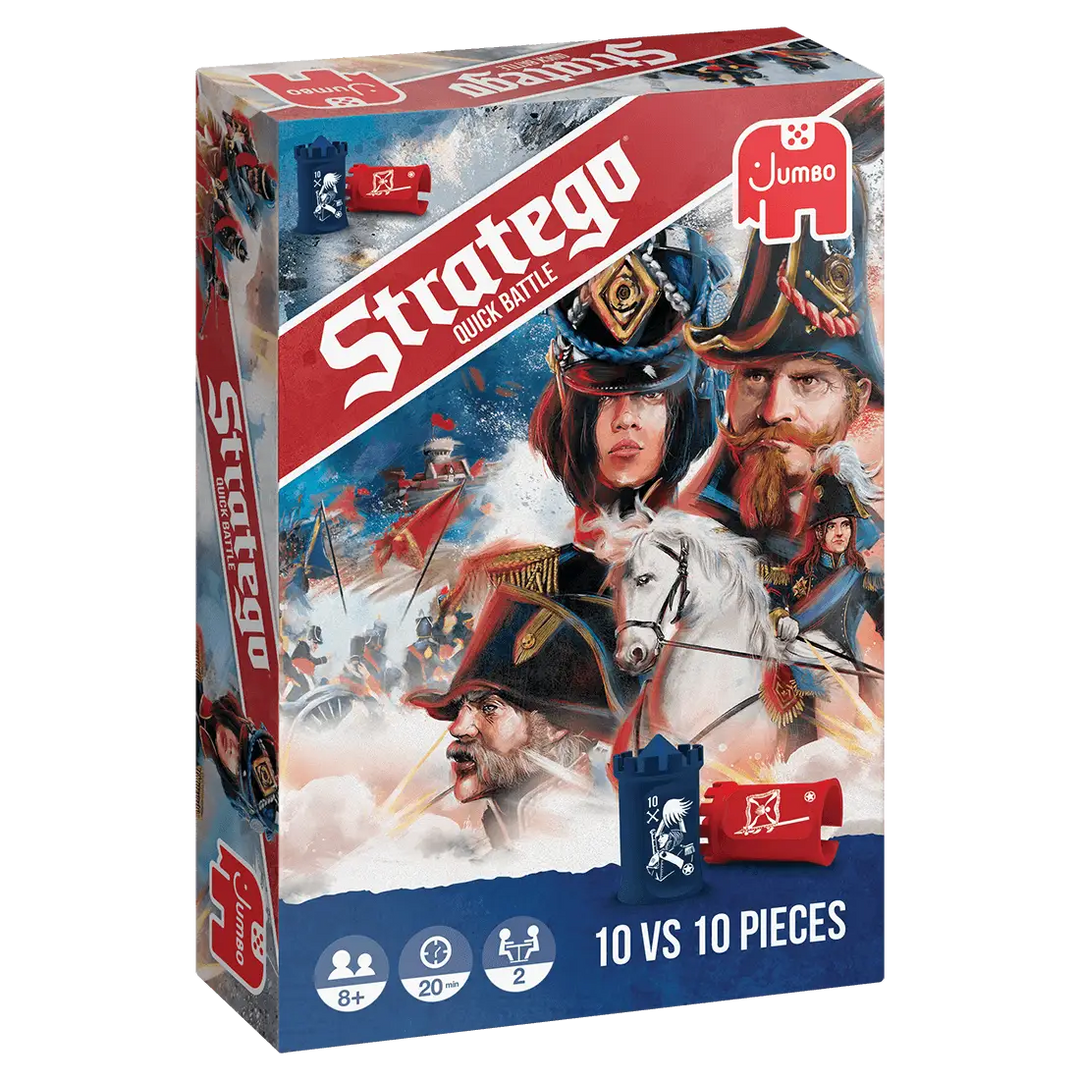 Stratego: Quick Battle (DE/EN/FR/ES/IT) - Jumbo - Board Games