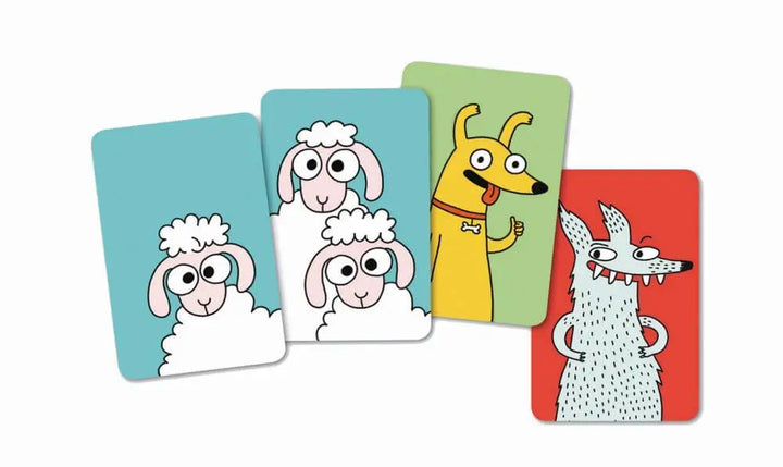 Swip’Sheep (DE/EN/IT/FR) - Djeco - Board Games