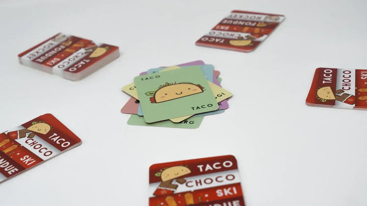 Taco Choco Ski Fondue Hockey (DE/FR) - Blue Orange Games - Board Games