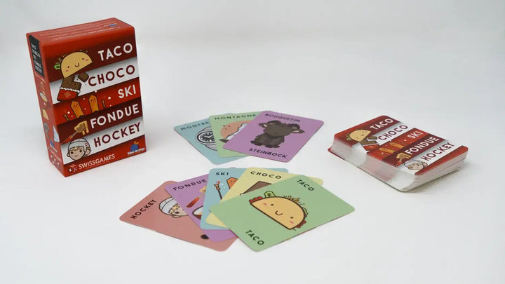 Taco Choco Ski Fondue Hockey (DE/FR) - Blue Orange Games - Board Games