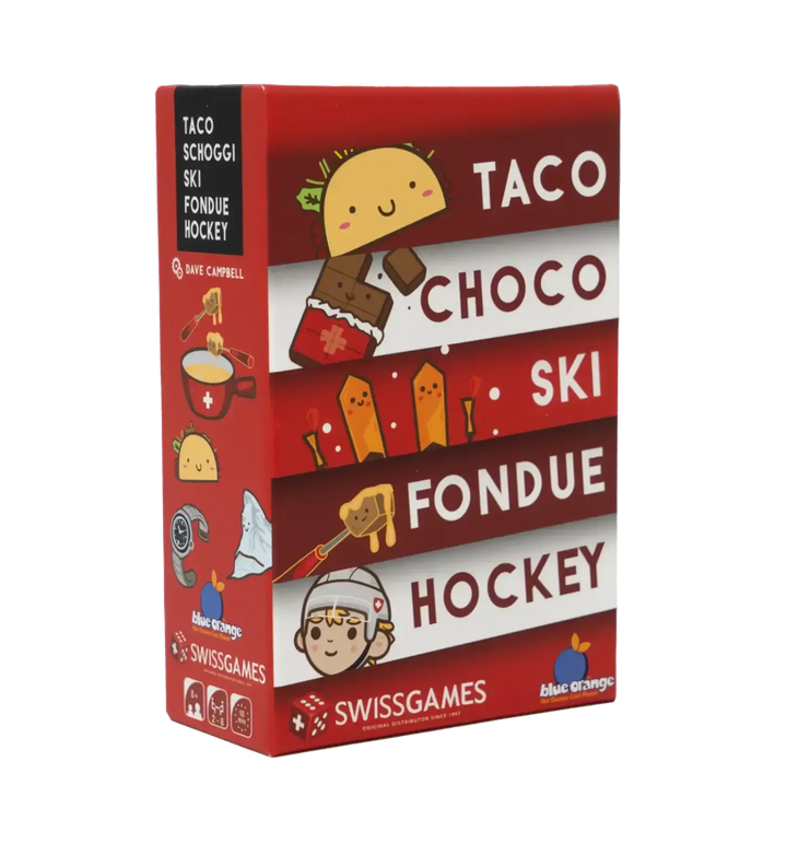 Taco Choco Ski Fondue Hockey (DE/FR) - Blue Orange Games - Board Games