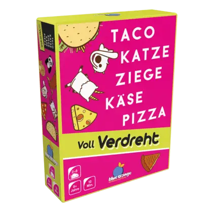 Taco Katze Ziege Käse Pizza: Voll verdreht (DE) - Blue Orange Games - Board Games