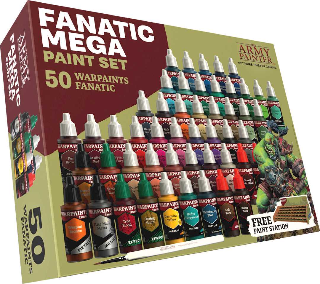 The Army Painter: Warpaints - Fanatic - Mega Paint Set