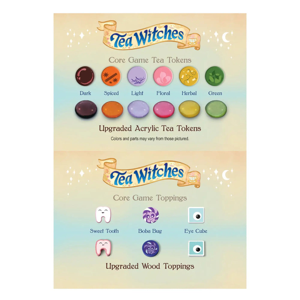 Tea Witches: Deluxe Upgrade Kit - The Op Games - Board Games