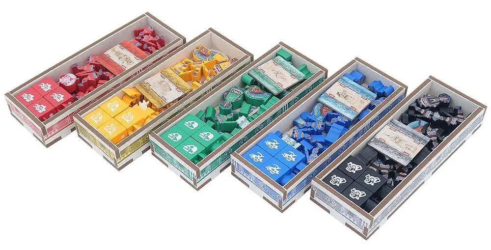 Teotihuacan: City of Gods - Deluxe Master Set - Color Insert - Folded Space - Inlay