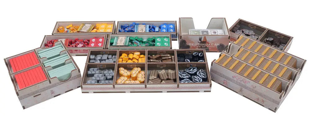 Teotihuacan: City of Gods - Deluxe Master Set - Color Insert - Folded Space - Inlay