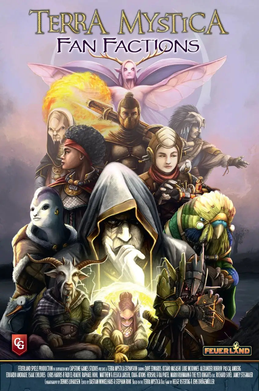 Terra Mystica: Fan Factions (EN) - Capstone Games - Board Games