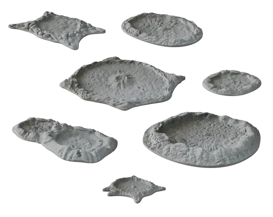 Terrain Crate: Sci-Fi Terrain - Craters - Mantic Games - Accessories
