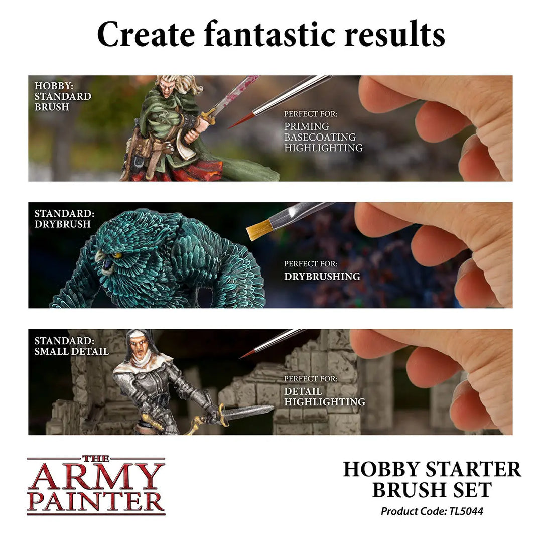 The Army Painter: Brush Set Hobby Starter The Army Painter Accessories