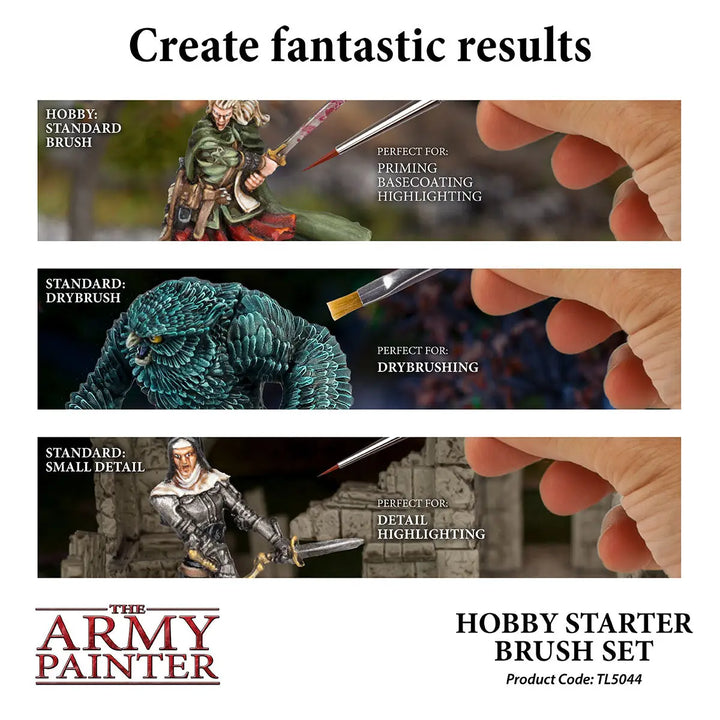 The Army Painter: Brush Set Hobby Starter The Army Painter Accessories