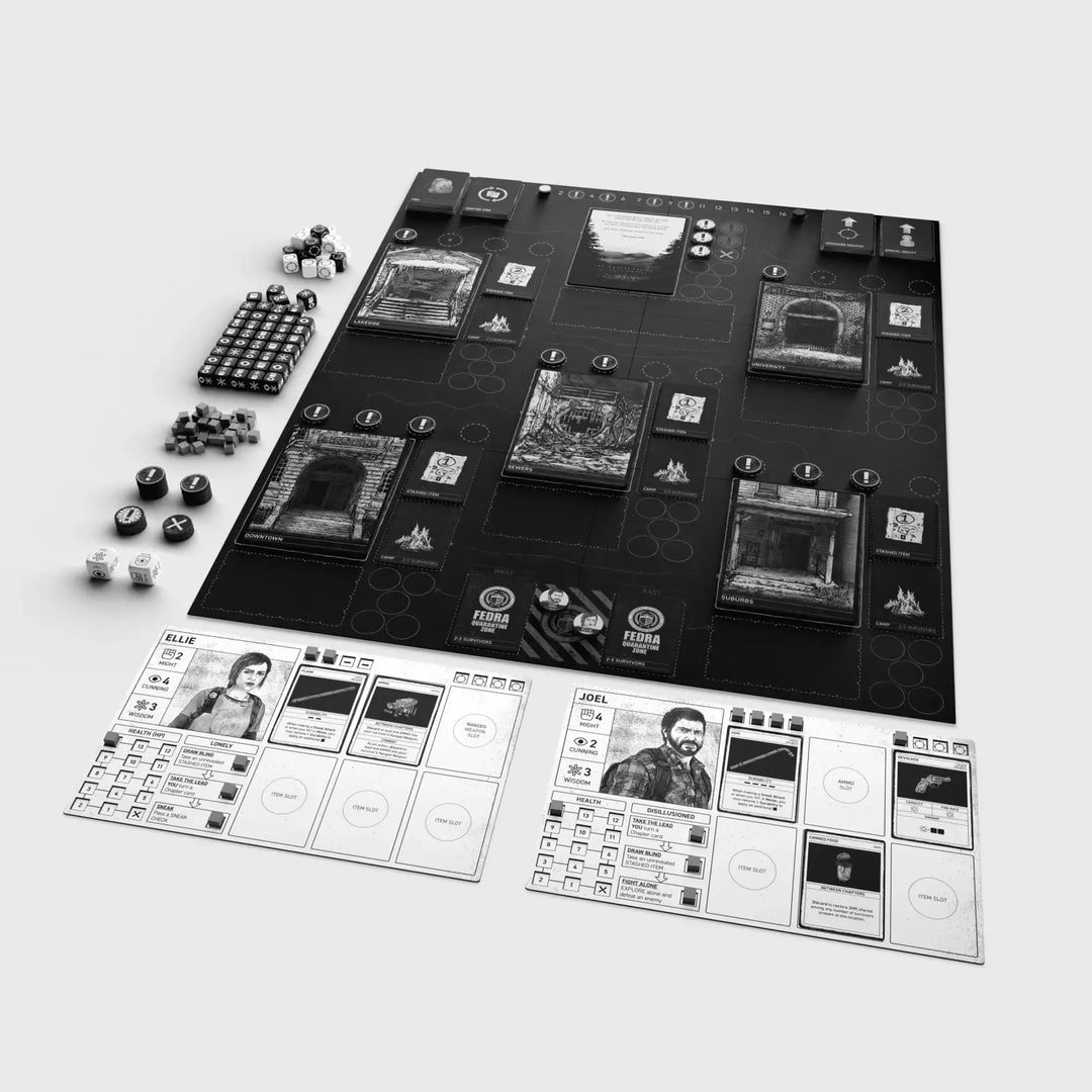 The Last of Us: Escape the Dark (EN) - Themeborne Ltd. - Board Games