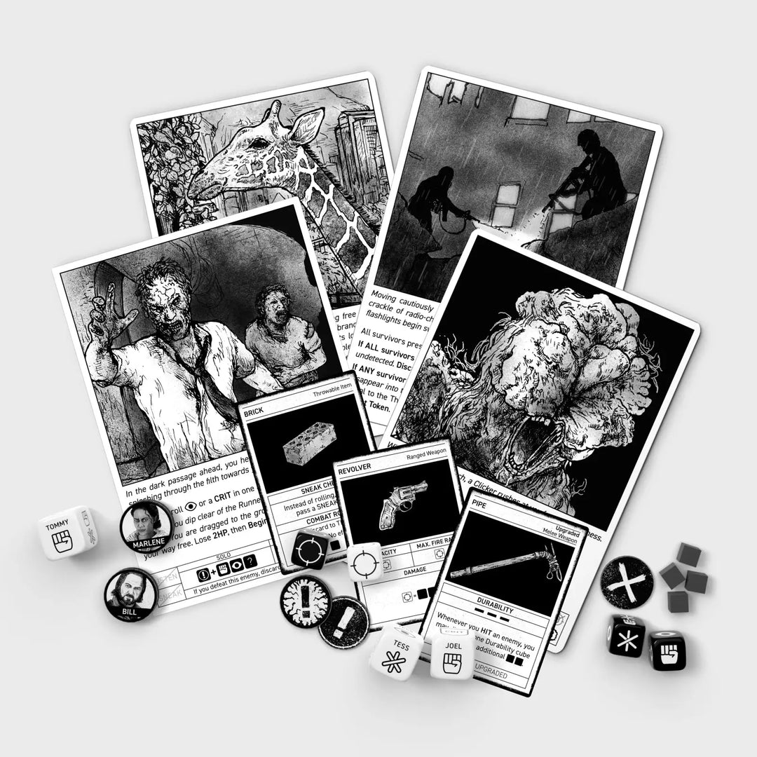 The Last of Us: Escape the Dark (EN) - Themeborne Ltd. - Board Games