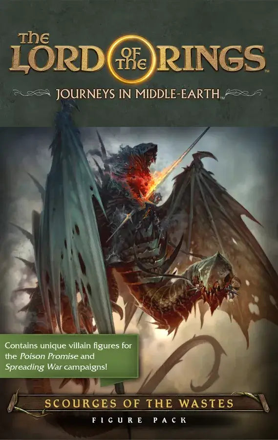 The Lord of the Rings: Journeys in Middle-Earth - Scourges of the Wastes (EN) - Fantasy Flight Games - Board Games