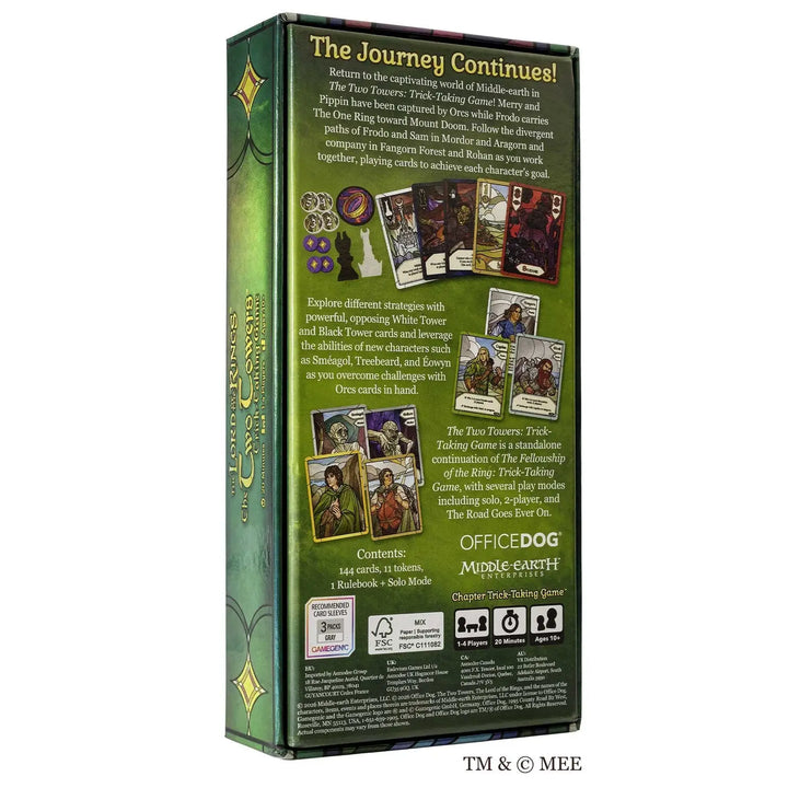The Lord Of The Rings: The Two Towers - Trick-Taking Game (EN) - Office Dog - Board Games