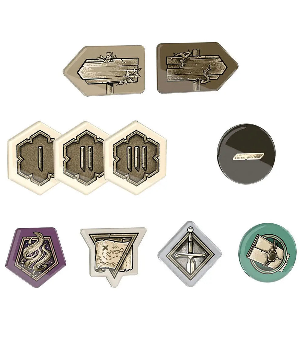 The Witcher: Pfad des Schicksals – Acrylic Tokens - Go On Board - Board Games