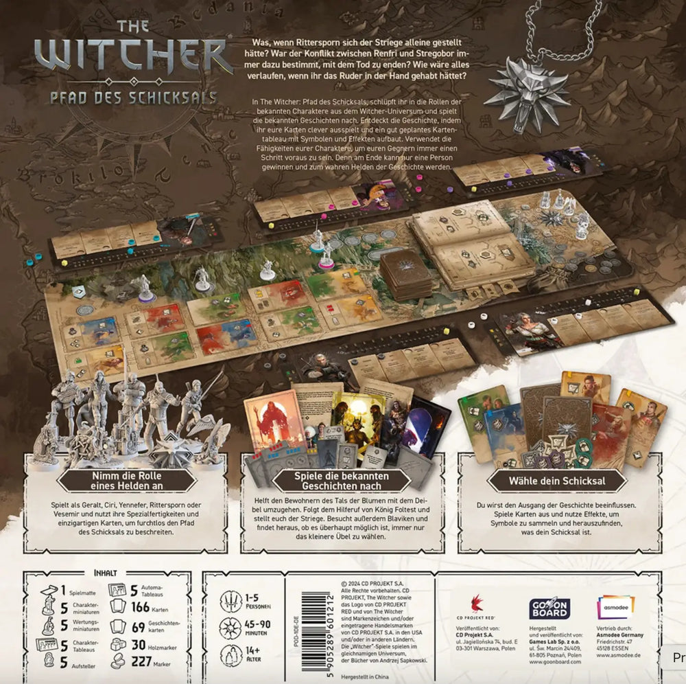 The Witcher: Deluxe Edition - Pfad des Schicksals (DE) - Go On Board - Board Games