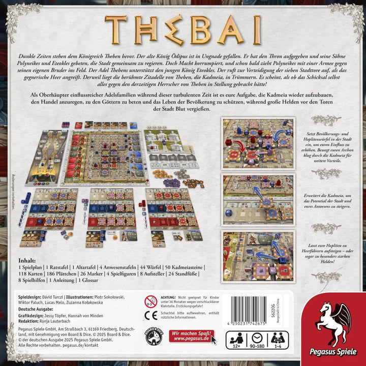 Thebai (DE) - Pegasus Spiele - Board Games