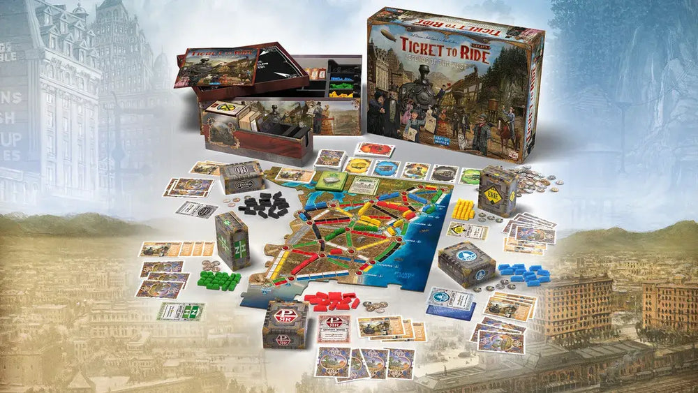 Ticket to Ride: Legacy - Legends of the West (EN) - Days of Wonder - Board Games