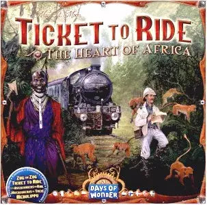 Ticket to Ride: Map Collection Volume 3 - Heart of Africa (EN/DE/FR) - Days of Wonder - Board Games