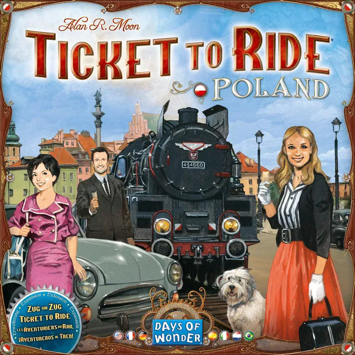 Ticket to Ride: Map Collection Volume 6½ - Poland (EN/DE/FR) - Days of Wonder - Board Games