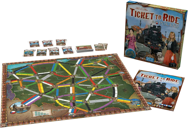 Ticket to Ride: Map Collection Volume 6½ - Poland (EN/DE/FR) - Days of Wonder - Board Games