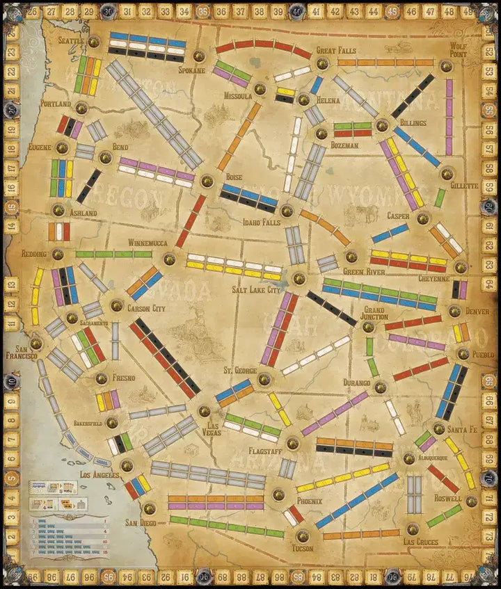 Ticket to Ride: Map Collection Volume 6 - France & Old West (EN/DE/FR) - Days of Wonder - Board Games