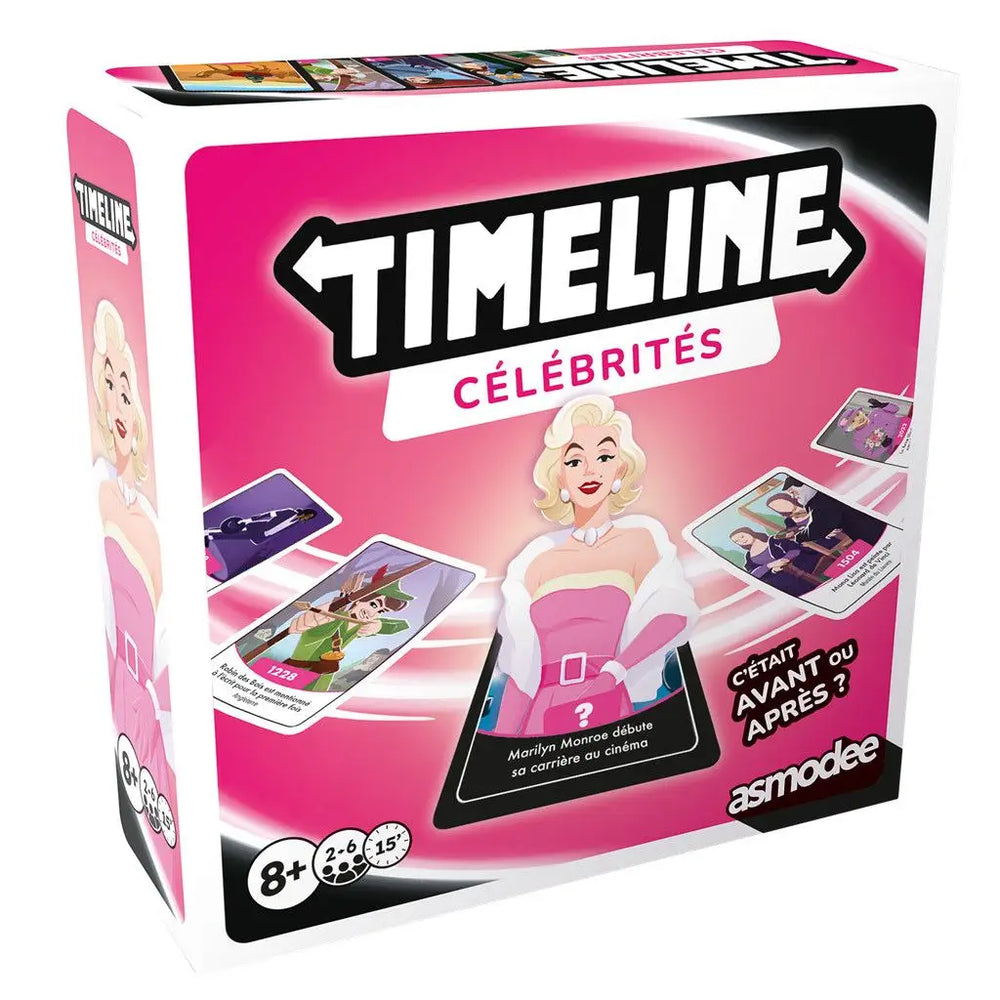 Timeline: Celebrities (EN) - Zygomatic - Board Games