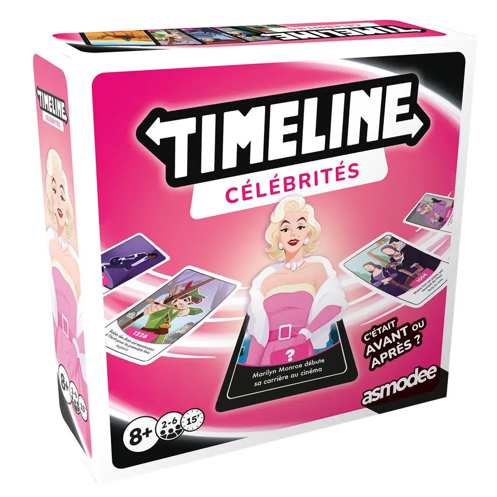 Timeline: Celebrities (EN) - Zygomatic - Board Games