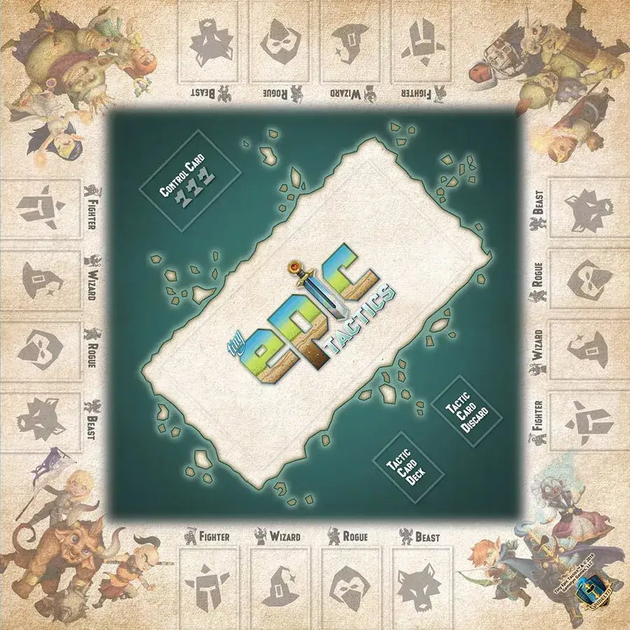 Tiny Epic: Tactics - Game Mat (EN) - Gamelyn Games - Accessories