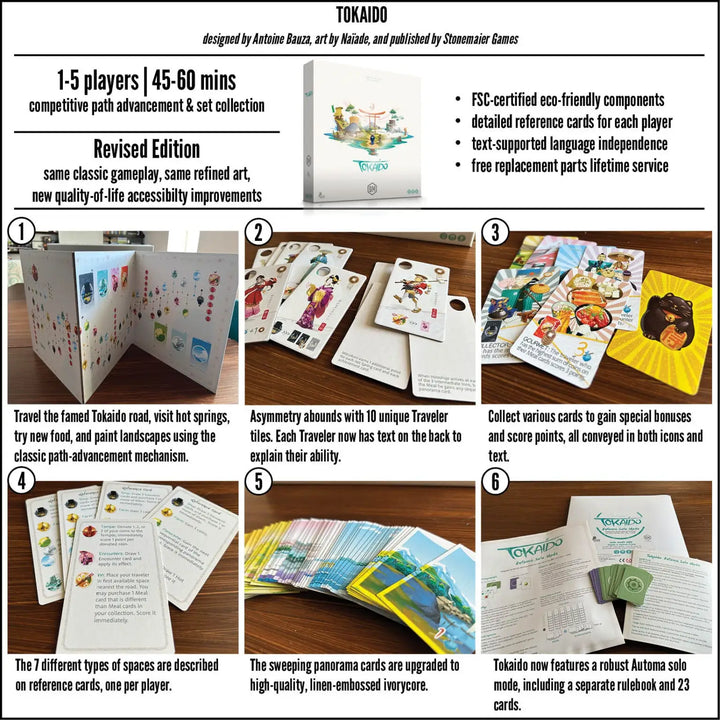 Tokaido (EN) - Stonemaier Games - Board Games