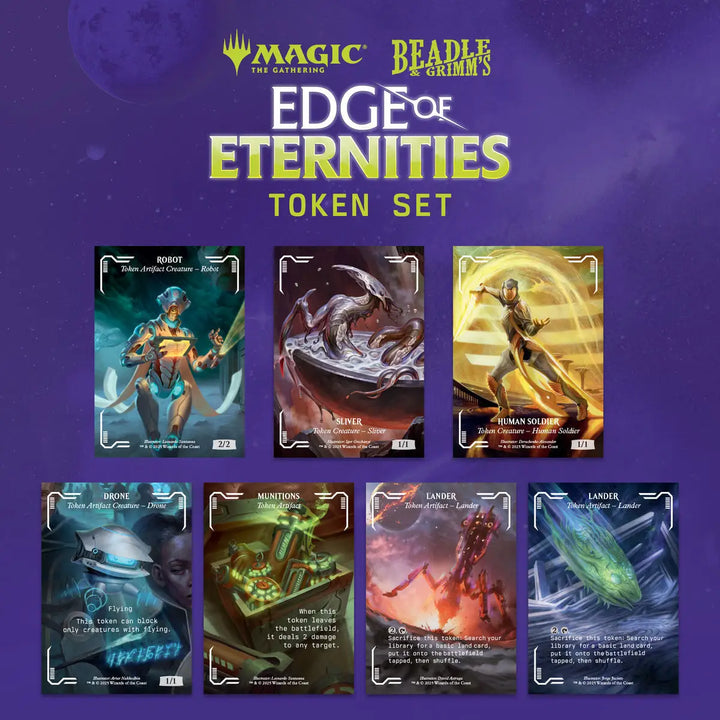 Token Set: Magic the Gathering - Edge of Eternity - Beadle & Grimm - Accessories