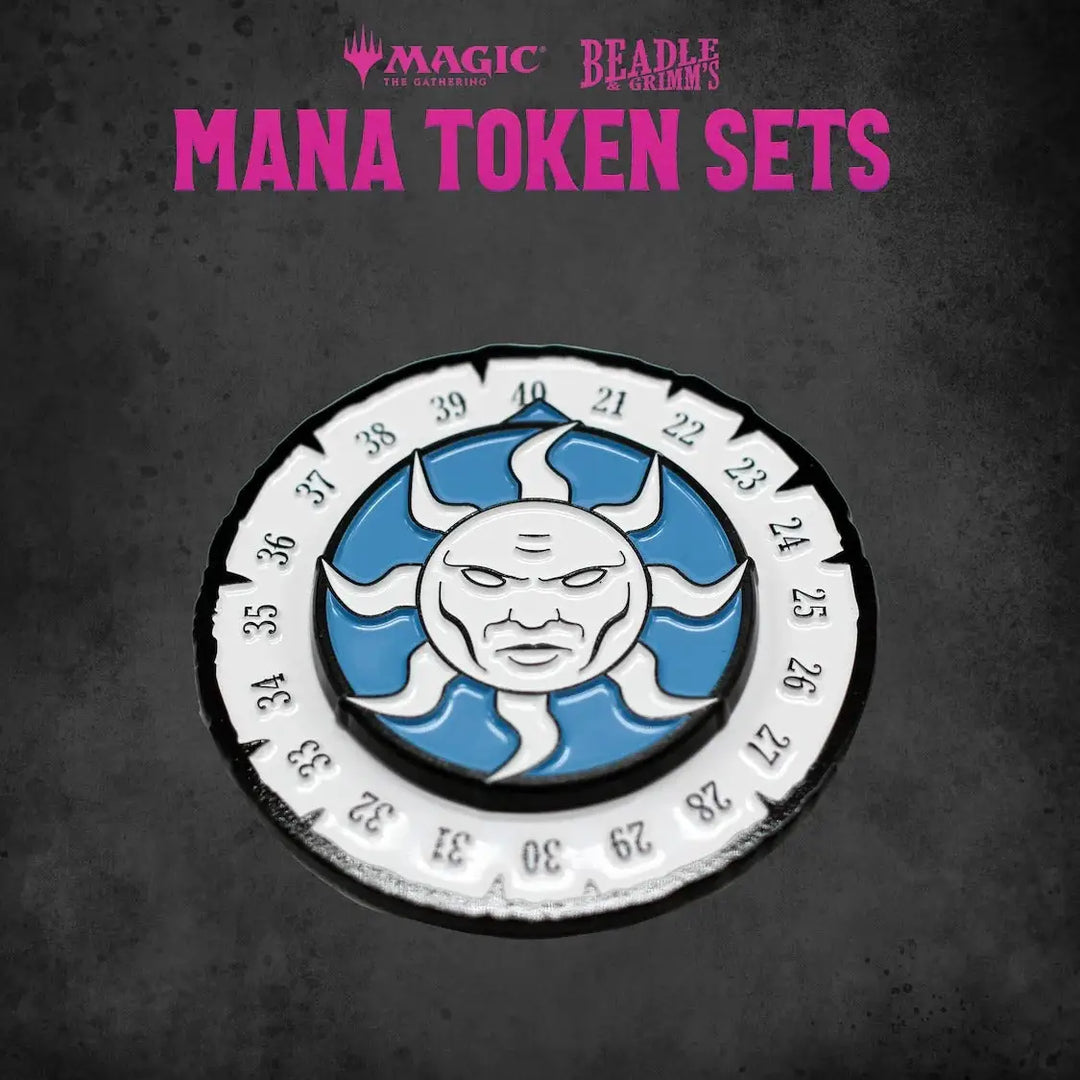 Token Set: Magic the Gathering - Mana - White - Beadle & Grimm - Accessories